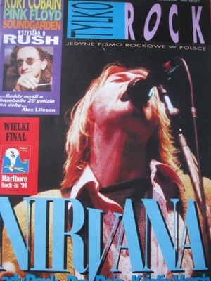 TYLKO ROCK Pink Floyd, Kurt Cobain, NIRVANA, Depeche Mode - 6/1994