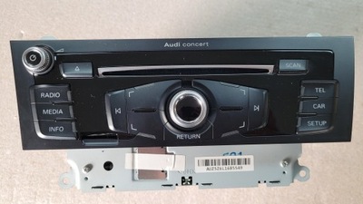 AUDI A5 Q5 A4 B8 RADIO CONCERT 8R1035186  