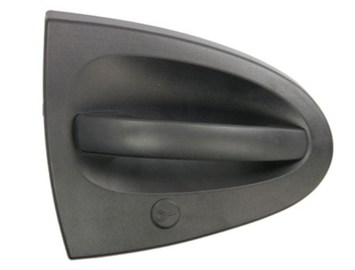 Ручка наружная дверь правых правая czarna smart fortwo w451 07- nowa фото №1