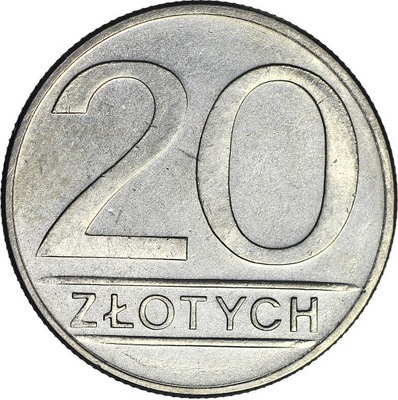 20 zł złotych nominał 1984 ładna z obiegu