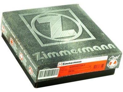 DISCS REAR ZIMMERMANN 400.1407.20  