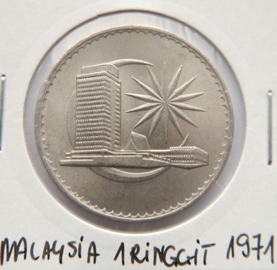MALEZJA 1 RINGGIT 1971 OD 1 ZŁ