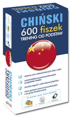 Fiszki chiński 600 fiszek trening od podstaw + program+nagranie