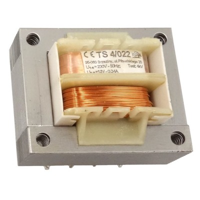 Transformator sieciowy trafo TS 4/022 12V 0,34A Indel