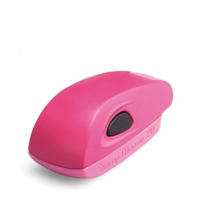 Pieczątka Colop Mouse 20 38x14mm 4 linie różowa