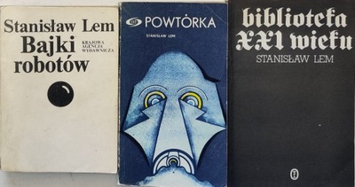 Stanisław Lem x3 szt.