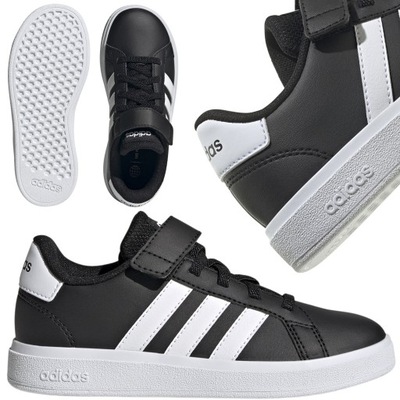 BUTY DZIECIĘCE NA RZEP ADIDAS SPORTOWE LEKKIE TRAMPKI R 31