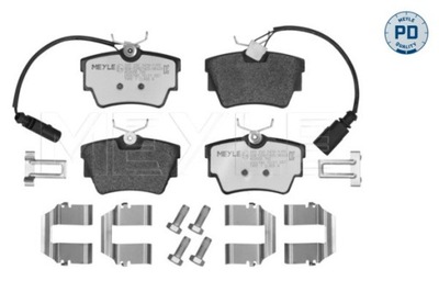 ZAPATAS DE FRENADO VW PARTE TRASERA T4 09/90-97 Z SENSORES 0252322416-1/PD  