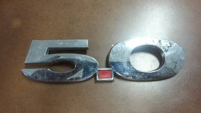 Значок емблема ford mustang 5.0 фото №1