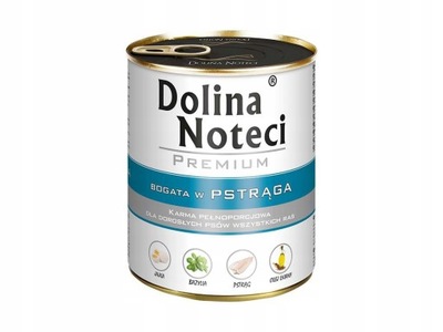 DOLINA NOTECI PREMIUM PUSZKA PSTRĄG 800G