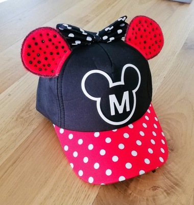 Czapka z daszkiem Mickey Mouse ! Minnie