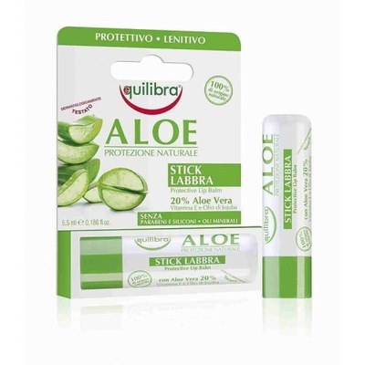 EQUILIBRA ALOESOWY BALSAM DO UST W SZTYFCIE 5,5ml