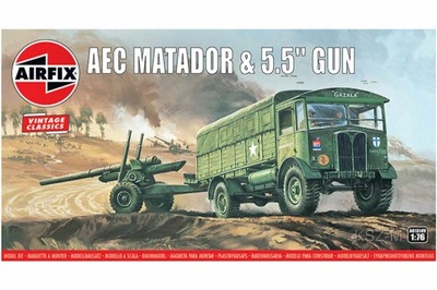 Airfix A01314V - AEC Matador & 5.5inch Gun