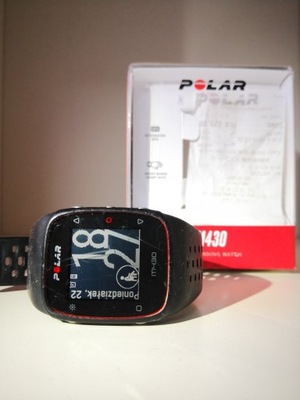 Zegarek sportowy Polar M430 z GPS pomiar tętna i snu