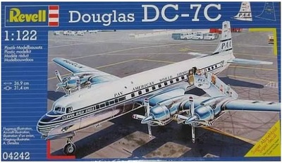 Douglas DC-7C Revell 04242 skala 1/122