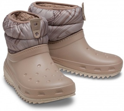 Śniegowce Buty Zimowe Ocieplane Damskie Crocs 37,5