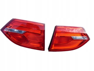 Vw jetta лампа задня 5c6945094 2013r кришка багажника фото №1