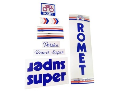 Naklejka Romet Super