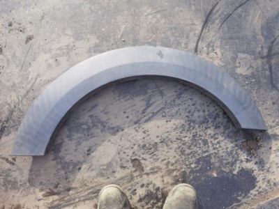 Накладка подкрылок заднего mini paceman r61 410256 фото №1