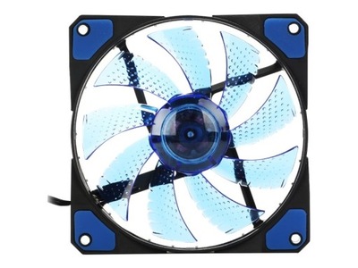 Wentylator podświetlenie LED GMB 120mm 1100ob blue