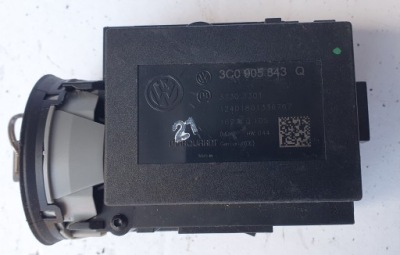 Замок зажигания + ключ passat b6 3c0905843q фото №1