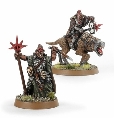 LOTR Orc Shaman on Warg