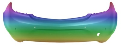 Opel insignia 2013-2017 бампер задний любой цвет фото №1