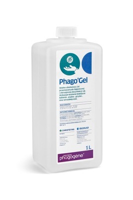 PHAGO GEL Z POMPKĄ 1L żel do dezynfekcji rąk