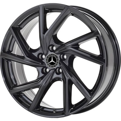 NEW ALLOY WHEELS (TITANIUM) MAKE PLATIN-MERCEDES 19