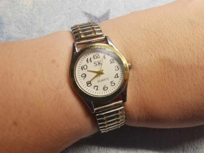 Zegarek zwykły na bransolecie damski