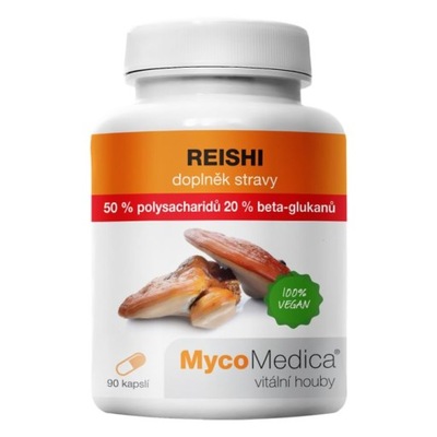 Mycomedica Reishi 50% Suplement diety 90 kapsułek