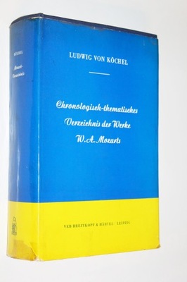 KOCHEL MOZART VERKE KATALOG