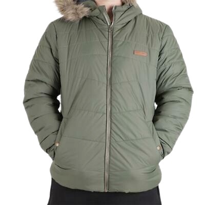 JACK & JONES KURTKA ZIMOWA MĘSKA KHAKI L 2BXP