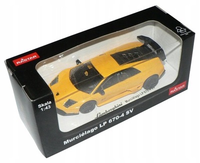 Rastar 1:43 Lamborghini Murcielago LP 670-4 SV KD