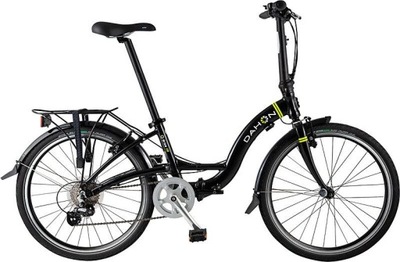 Dahon Briza D8s składak na kołach 24 / Czarny połysk