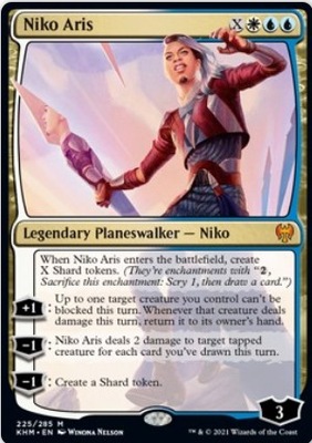 MTG Niko Aris KHM mythic planeswalker