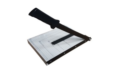 GILOTYNA RĘCZNA DO CIĘCIA PAPIERU OKŁADEK DOKUMENTÓW A4 B5 B6 B7 METALOWA
