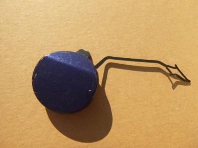 Vw touran ii 15- заглушка фаркоп hak бампер задняя 5ta807441 фото №1