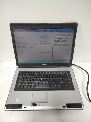 Laptop TOSHIBA l40-15b pentium NIETESTOWANE