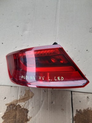 Лампа левая задняя задняя audi a3 8v led фото №1