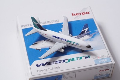 HERPA WestJet Boeing 737-200 skala 1:500