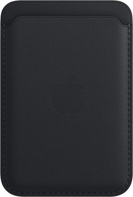 Apple Skórzany portfel z MagSafe czarny północ