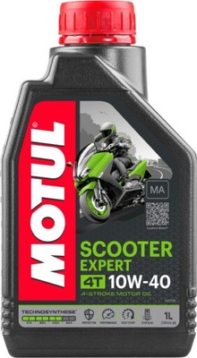 MOTUL МАСЛО MOTUL 10W40 1L SCOOTER EXPERT 4T MA / MOTOCYKLE