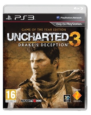 PS3 UNCHARTED 3: DRAKE'S DECEPTION GOTY