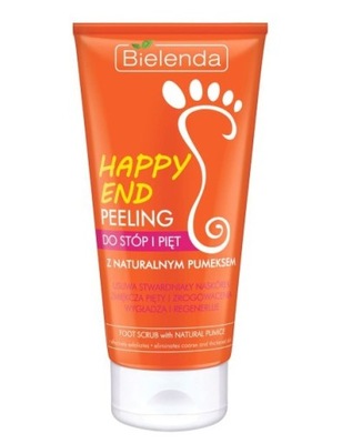 BIELENDA Happy End PEELING DO STÓP I PIĘT z naturalnym pumeksem