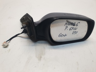 Дзеркало праве 6 pin mazda 6 gg 2004 rok код лакофарбового покриття 29y фото №1