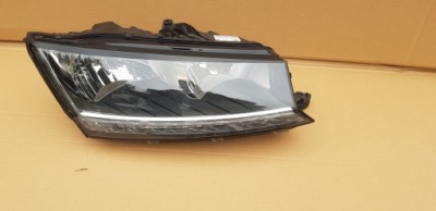 Skoda fabia iii lift лампа передняя правая led фото №1