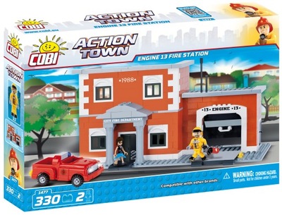 Cobi Action Town Remiza straży pożarnej 1477