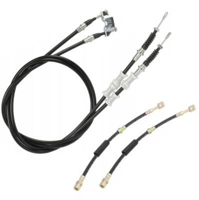 Троси ручного + дроти гальмівні opel zafira a фото №1