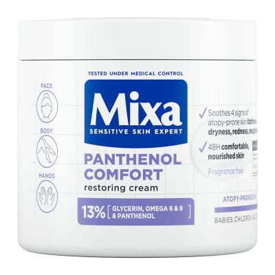 Mixa Panthenol Comfort Restoring Cream 400 ml Telový krém